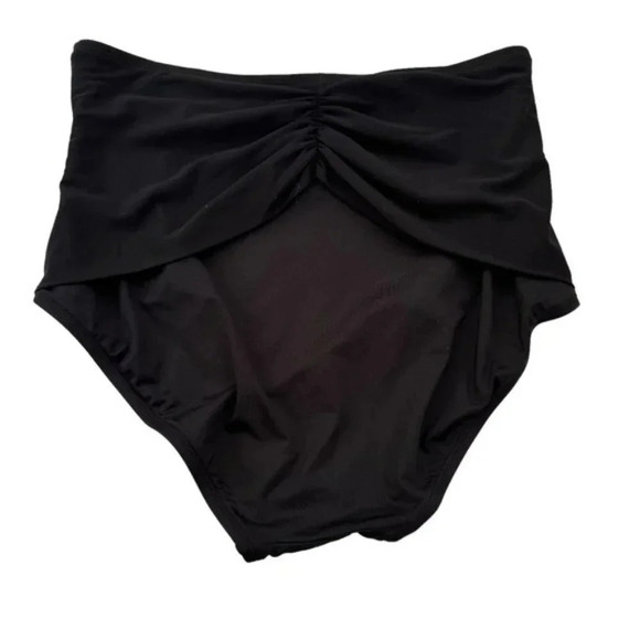 Coco Reef Diva Mesh High Waist Bikini Bottoms Black Size XL NWT - Picture 5 of 12